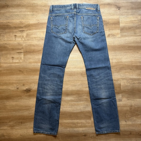 Diesel Safado Jeans Men 32x34 Blue Slim Straight Cotton Designer 0807U (Tag30) - Picture 3 of 15